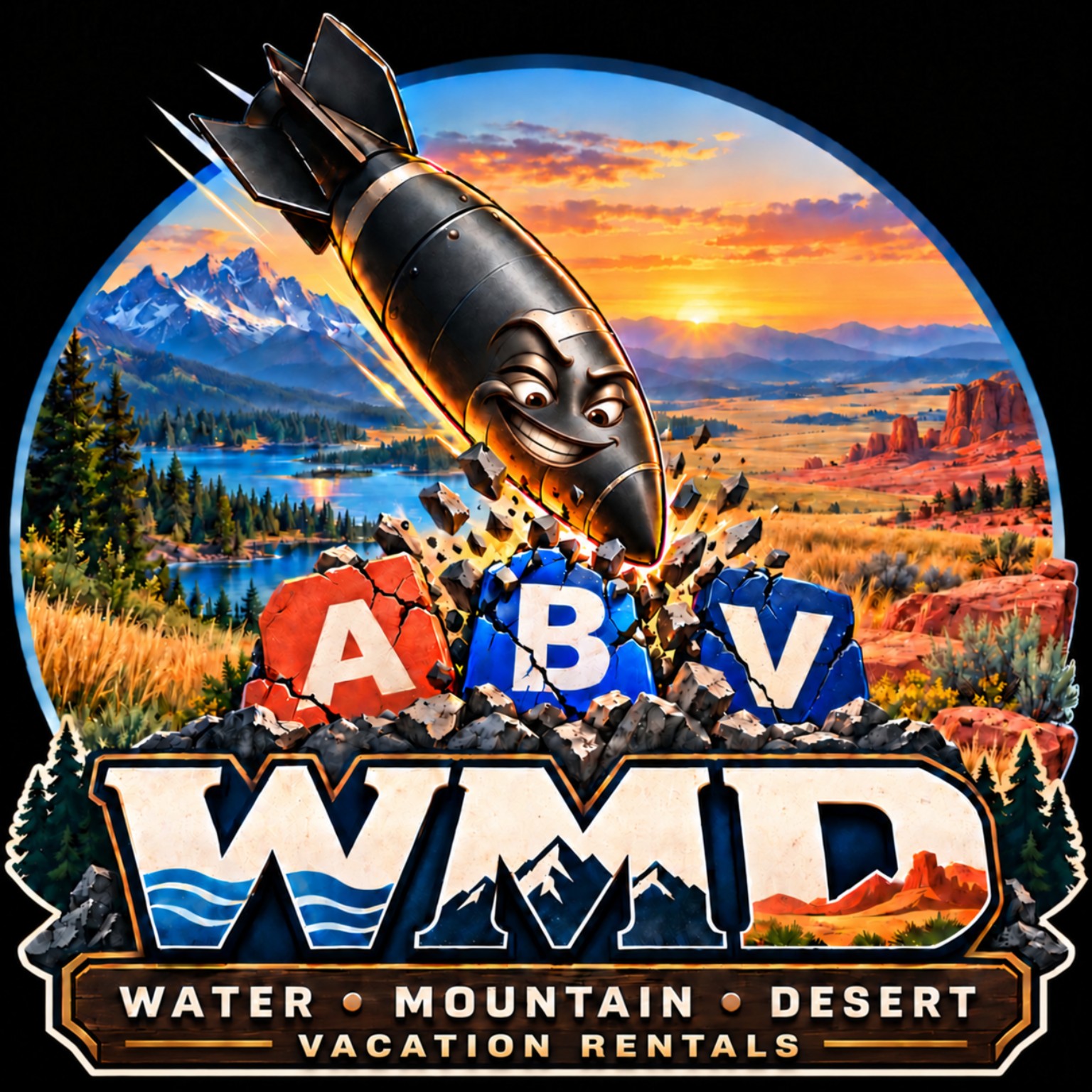 WMD Vacation Rentals logo